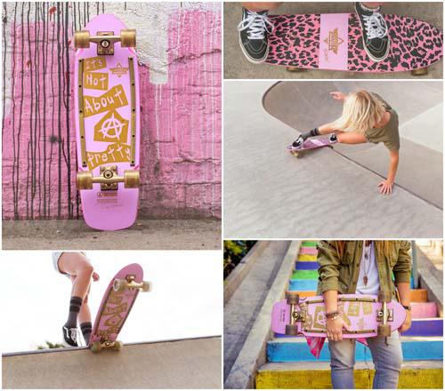 The "It's Not About Pretty" Skateboard