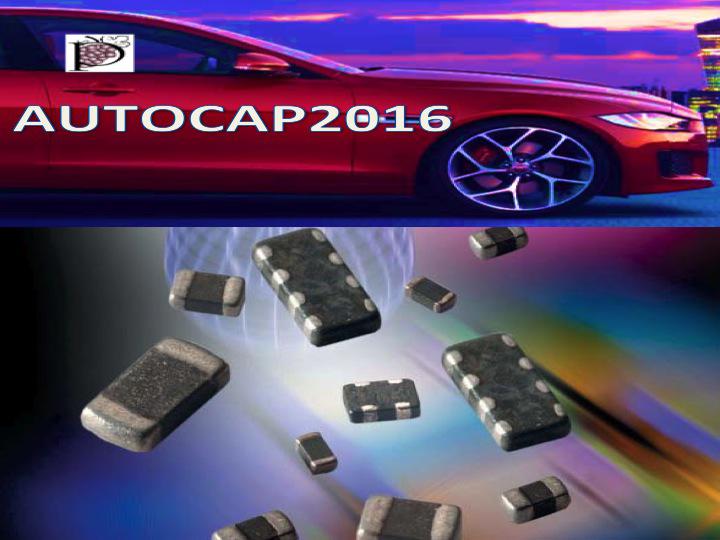 Automotive Capacitors: Global Technology & Market Assessment With Forecasts To 2020 ISBN # 0-929717-02-3 (2016)