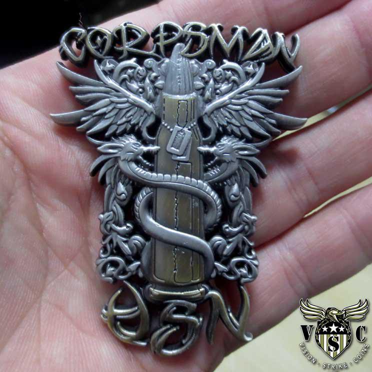 http://www.vision-strike-wear.com/US-Navy-Corpsman-Tribal-Coin.html