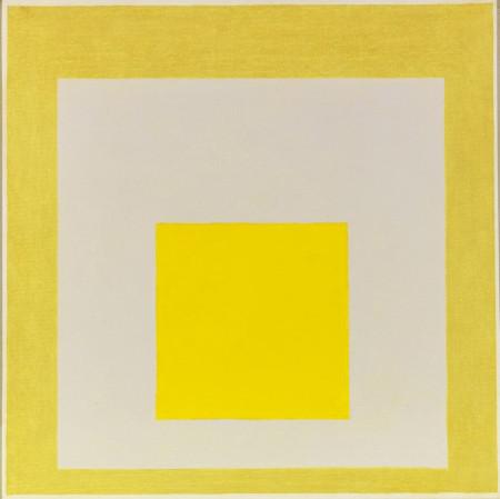J. Albers, Study for Homage to the Square: Two Yellows with Silvergray, 1960. EUR 180,000-240,000.