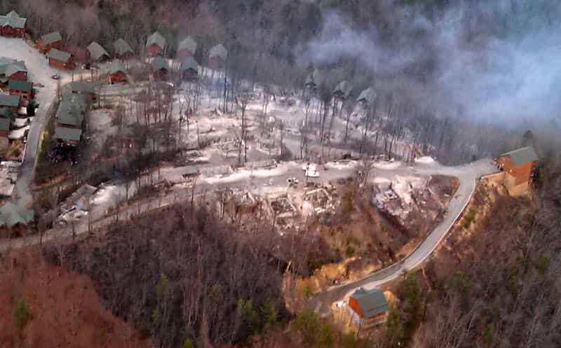 HEARTHSTONE HOMES HEADS THE SEVIER COUNTY WILDFIRE RECOVERY EFFORT
