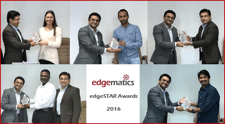 Edgematics Technologies honors its star achievers at the 2017 Kick-off