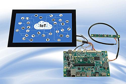 Artista-IoT Starterkit with Tianma 10,1 inch Super Fine TFT display and PCAP Multi Touchscreen