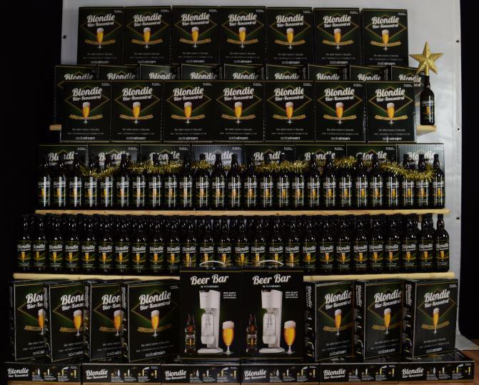 High demand on beer syrup (brand SodaStream) in onlineshop of luxsline enterprise