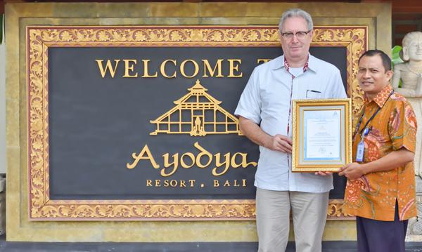 Ayodya Resort Bali: Certified by TUV Rheinland Indonesia