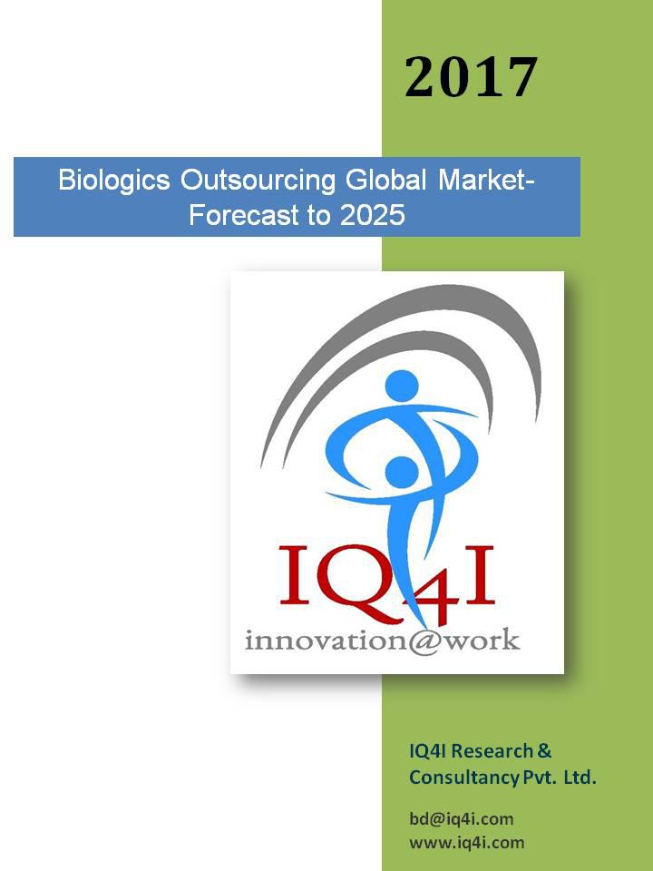 The biologics outsourcing global market is expected to reach $70.3 billion by 2025