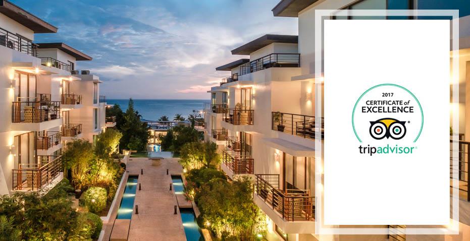 Discovery Shores Boracay - TripAdvisor Certificate of Excellence
