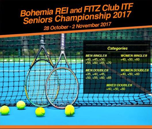 Free Entry for the Bohemia REI and FITZ Club Senior ITF Championship Level 2 happening on 28 October until 2 November 2017!