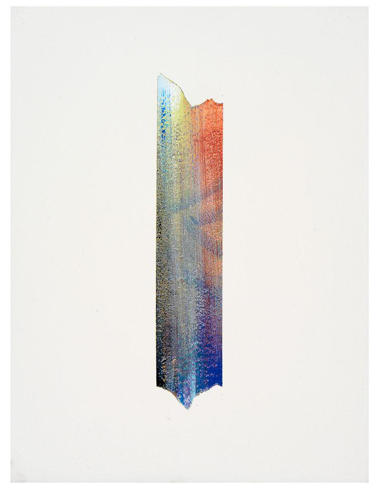 Tino Geiss: Stripe #3, 2015, acrylic on canvas, 60 x 45 cm