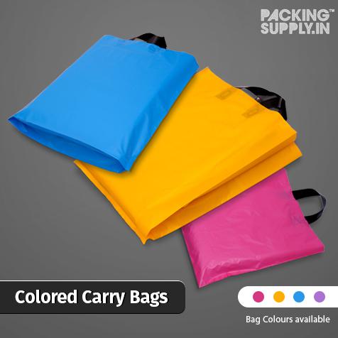 Packing Supply Introduces Colored Retail Shopping Bags &