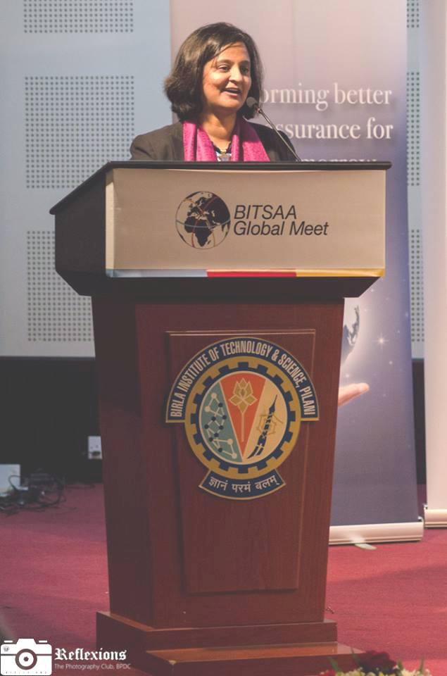 A Milestone in Global Alumni Movements - BITSAA International names Sandhya Prakash from Dubai as the First Woman Chairperson