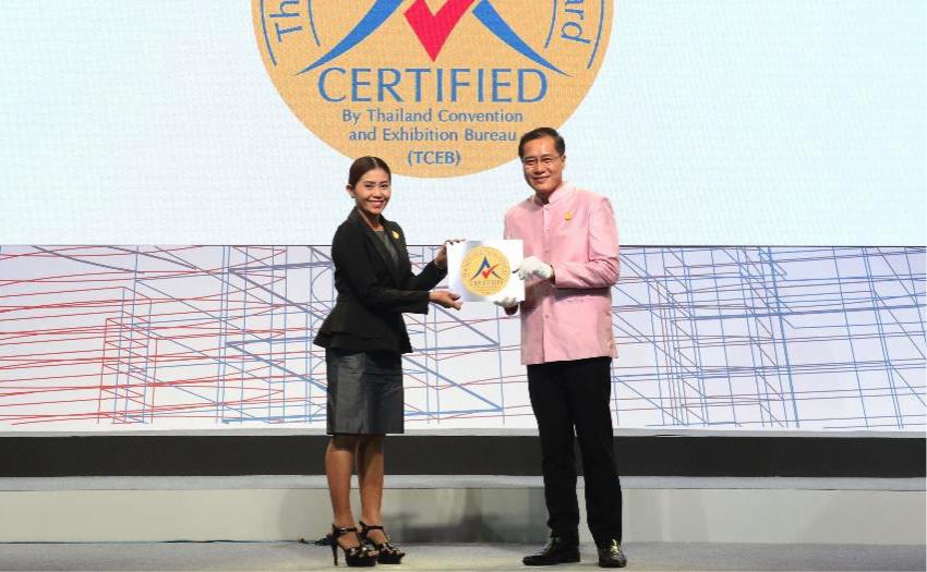 PEACH Awarded Prestigious Thailand MICE Venue Standard