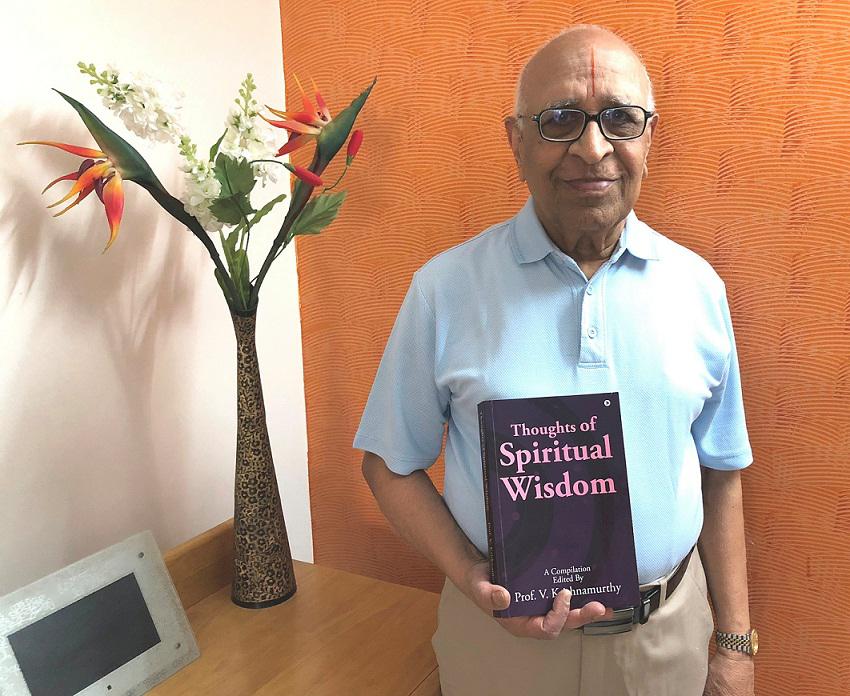 A Priceless Book Thoughts of Spiritual Wisdom by Prof V Krishnamurthy Ex Director KK Birla Academy & Former Deputy DD BITS Pilani