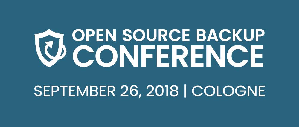 Open Source Backup Conference 2018