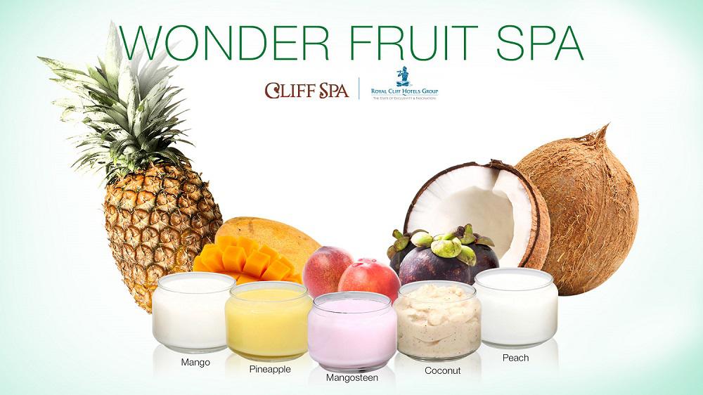 Experience Amazing Wonder Fruit Body Scrub and Massage at Cliff