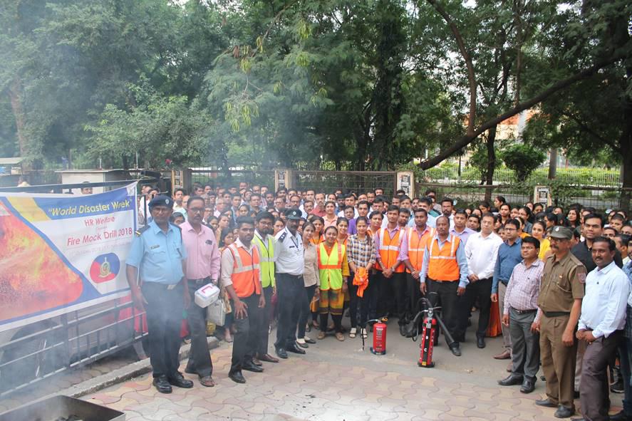 Mock Fire-cum-Evacuation Drill held at Ceinsys Tech Ltd., Nagpur