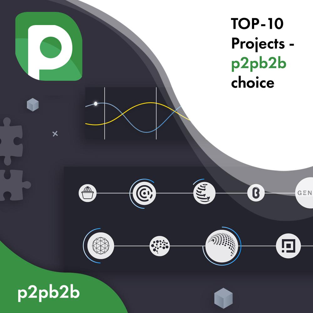 p2pb2b cryptocurrency exchange has chjsen TOP-10 promising