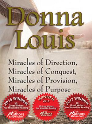 Award Winning Author Of Christian Books, Donna Louis, Named As One Of ‘50 Great Writers You Should Be Reading’ In 2018 Book Awards, Just In Time For The Holidays