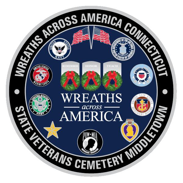 Wreaths Across America Connecticut State Veterans Cemetery Middletown Event