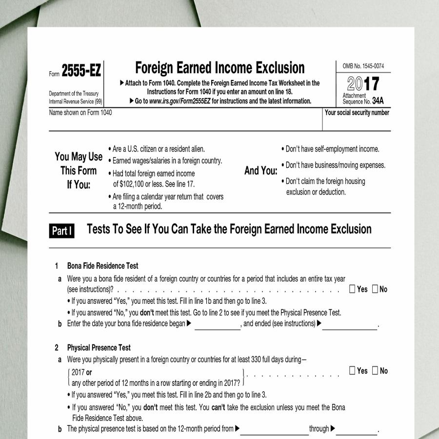 What Is Foreign Earned Income Exclusion 
