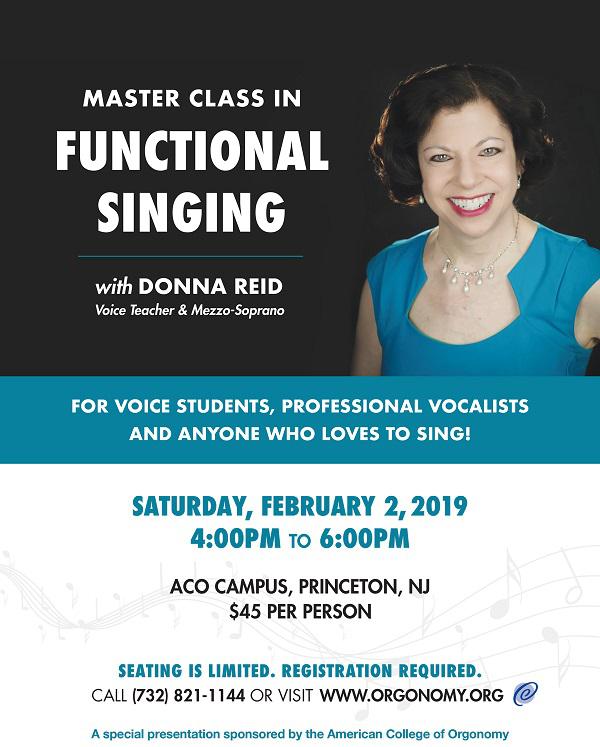 Master Class in Functional Singing