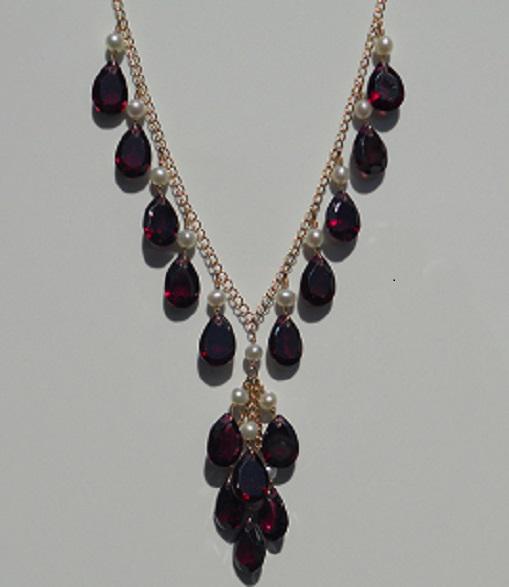 Garnet Necklace