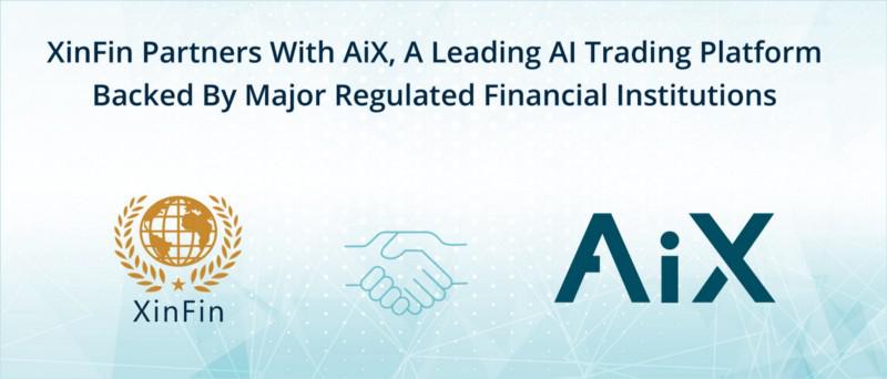 XinFin Partners With AiX, A Leading AI Trading Platform Backed By Major Regulated Financial Institutions