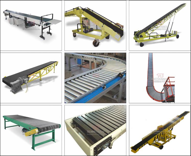 Material Handling Conveyors | Industrial Conveyors - Technovision from Pune