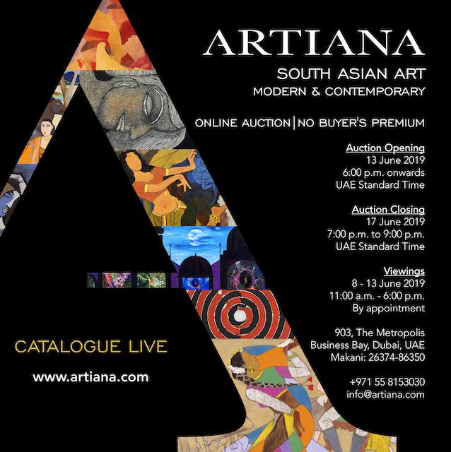ARTIANA announces Upcoming Online Auction of Modern