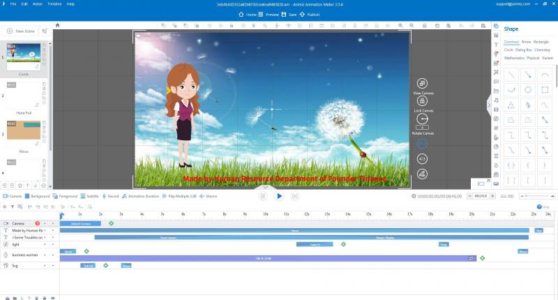 Animiz Launches a Cartoon Video Maker That Addresses E-Learning