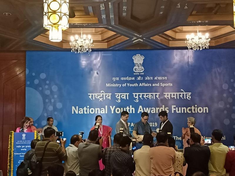 On International Youth Day Proud to be BITSian Prince Singhal BITS Pilani alumnus Bags National Youth Award
