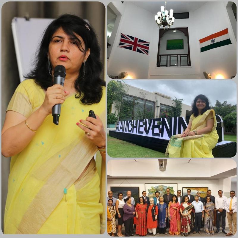 Chevening Fellow Prof Suphia Khan Banasthali Participates in CRISP IGNITE 2019 Alumni Conference