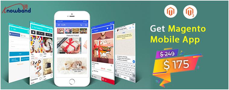 Build magento mobile shopping apps without any coding