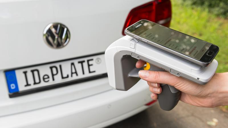 Electronic number plates allow for uniform recognition and payment systems © Tönnjes E.A.S.T. Infrastruktur Invest GmbH
