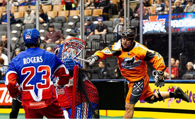 NLL Action/New England Black Wolves