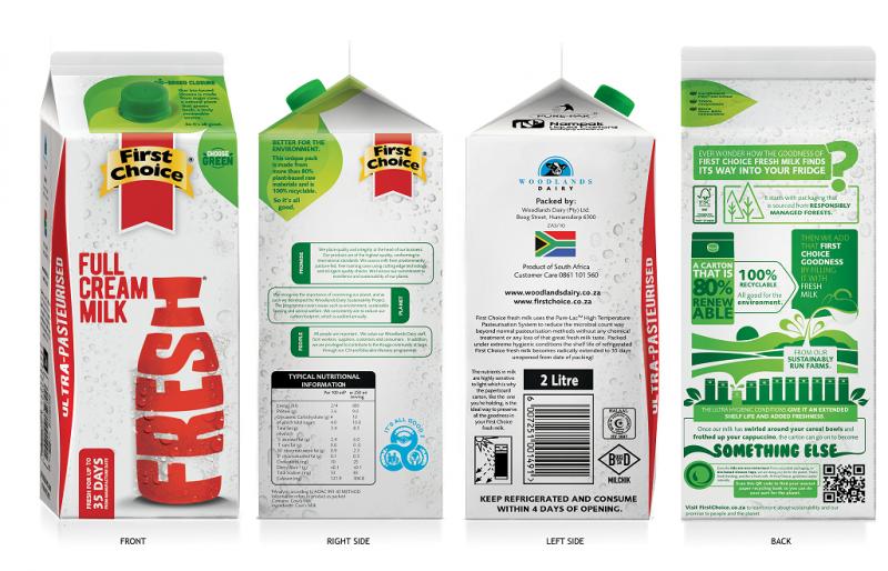 Woodlands Dairy first to use closure made from Bio-based material