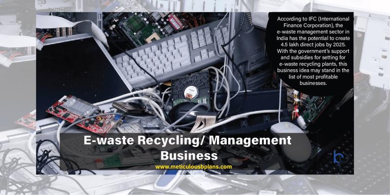 E-Waste Recycling/ Management Business