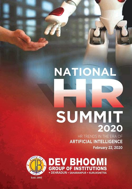 National HR Summit 2020 at Dev Bhoomi Group of Institutions