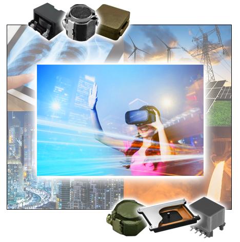 Sumida designs and manufactures coil-related components/modules for applications in consumer electronics, automotive electronics,