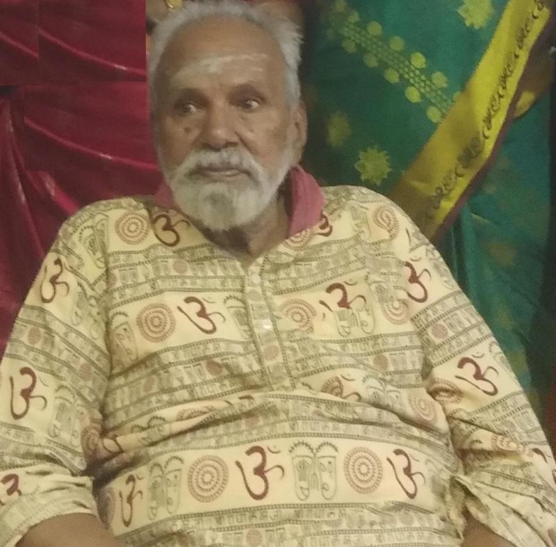88 year Old Madurai Super Senior Citizen Halasyam Donates his entire Pension for COVID-19 Fight
