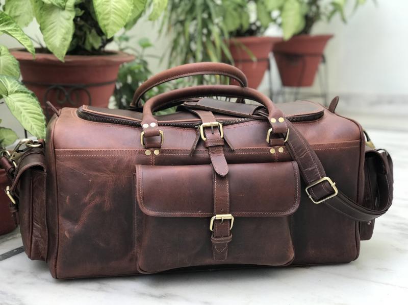 Leather Travel Bag