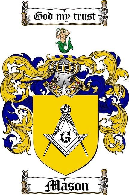 The Lordship of Masons shield and emblem.