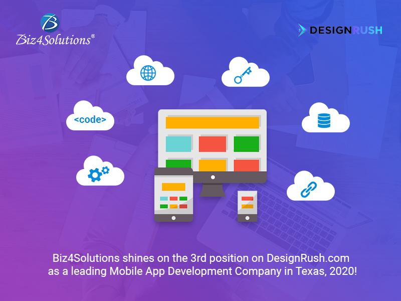 Designrush.com lists Biz4Solutions on 3rd position amongst top