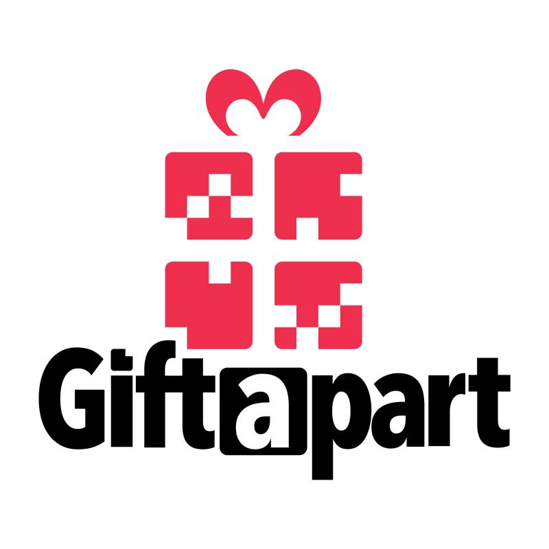 Giftapart logo. Https://Giftapart.com
