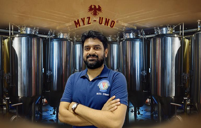 MYZ-UNO First & Biggest Micro-Brewery of AP Mission with Passion of BITS Pilani Alumnus Bharat Kamma