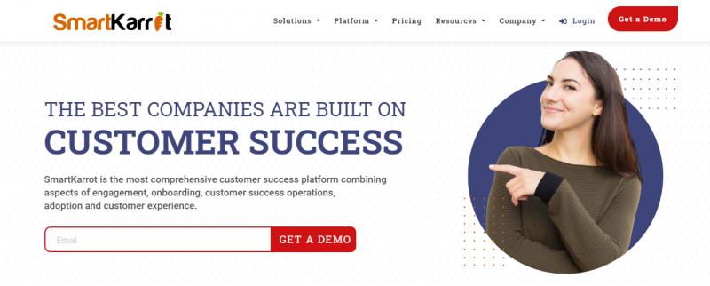SmartKarrot - A customer success platform to reduce churn