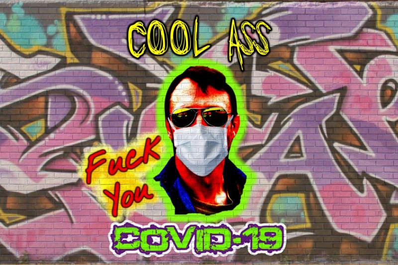 Marc Marut has now become a rock star and has a new hit song out called "Fuck You COVID-19!"