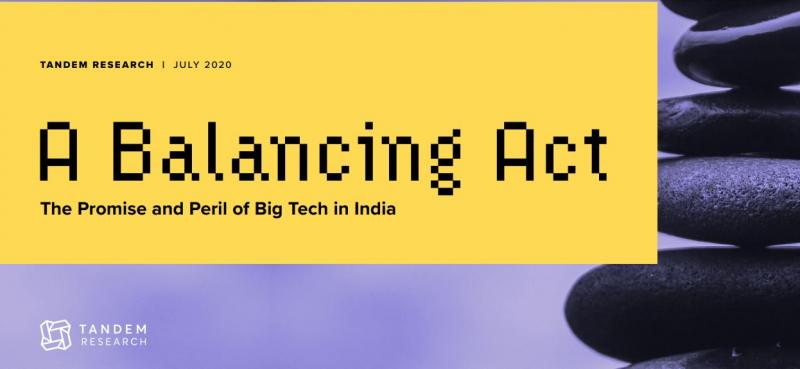 Report explores both the positive and negative impact that firms like Google, Facebook and Amazon have on India.