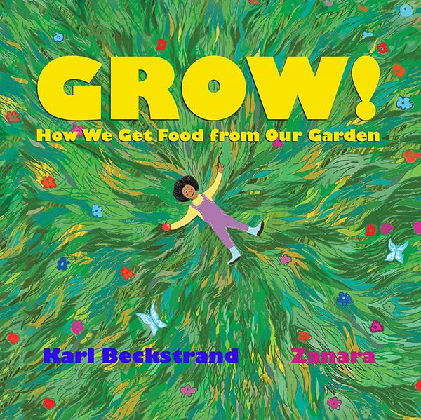 "GROW" multicultural picture book (#1 New Release) explains gardening to kids