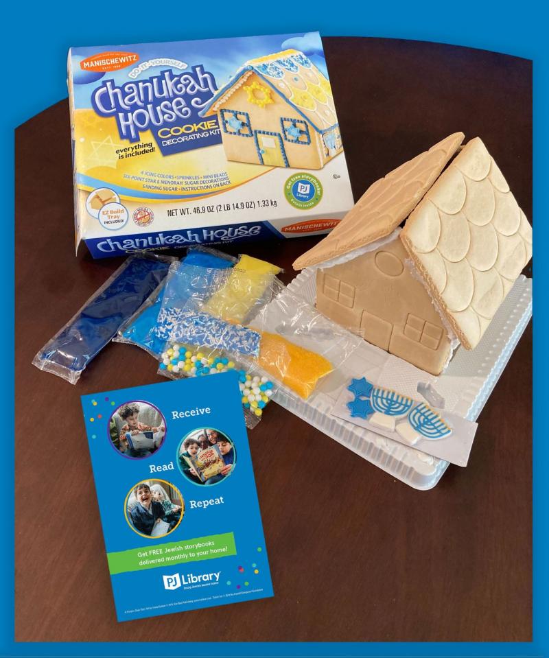For The Festival of Lights, Manischewitz & PJ Library Invite Families to Build a Sweet Holiday Tradition with the Chanukah House C